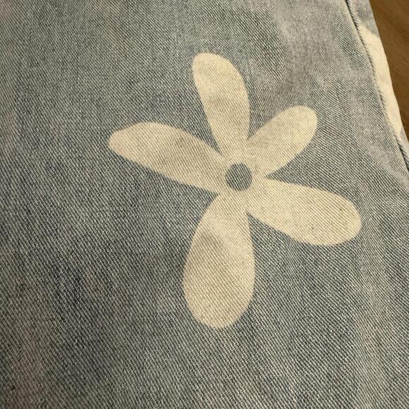 Unbranded Jeans Daisies Wide Leg Size XL - Picture 4 of 8